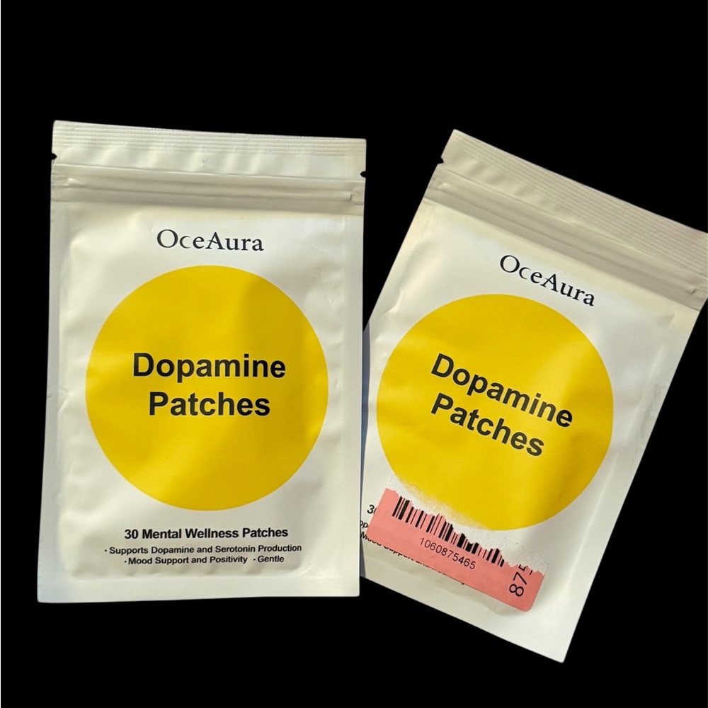 OceAura Dopamine Patches —Wellness Patch Pack of 2